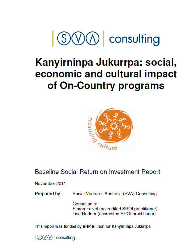 2011 SROI KJ Report