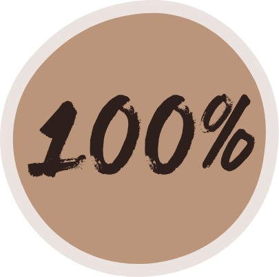 One hundred percent icon representing Martu-led governance and community control at Kanyirninpa Jukurrpa.