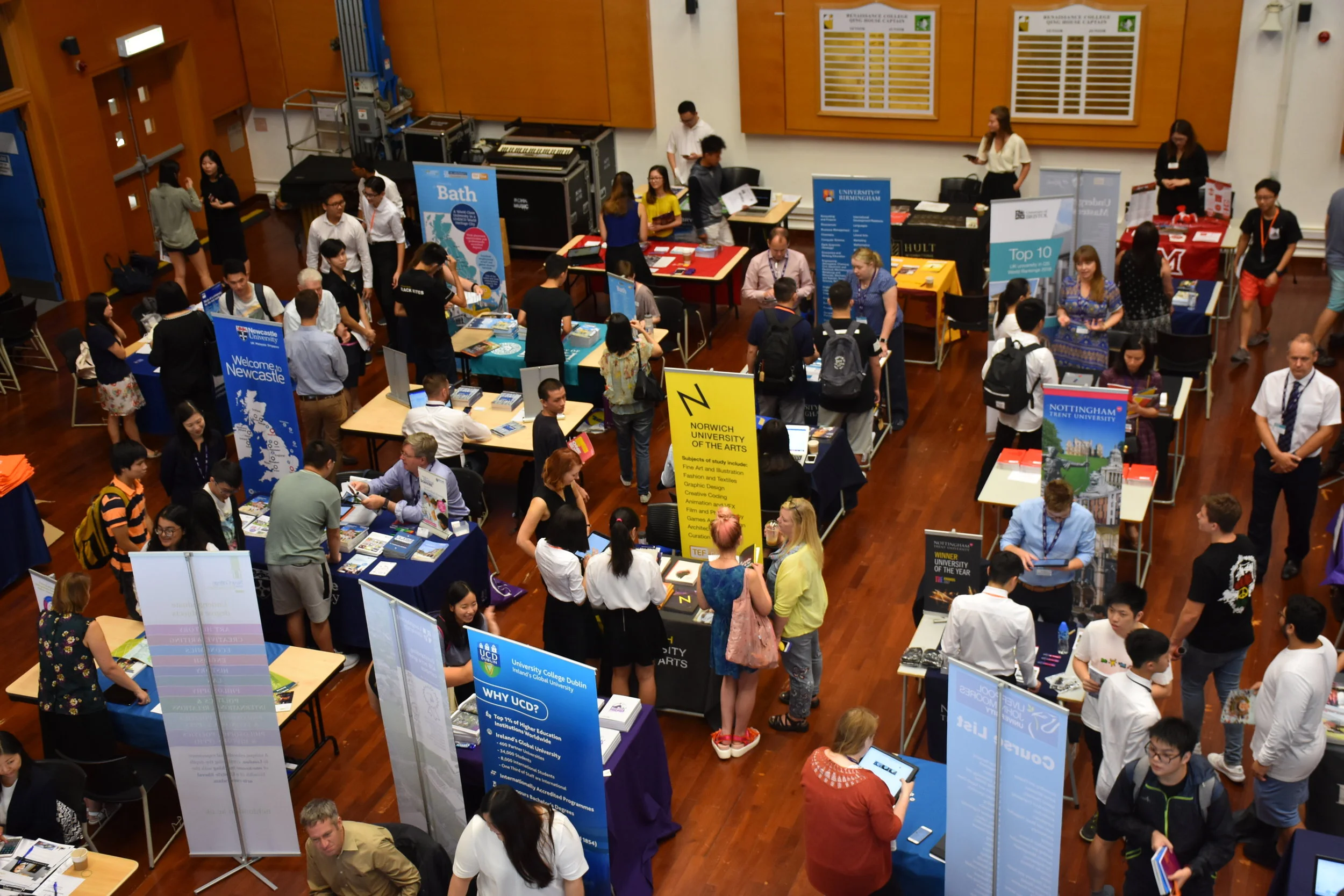 Which is the fairest of them all? RCHK students sound out their best university options