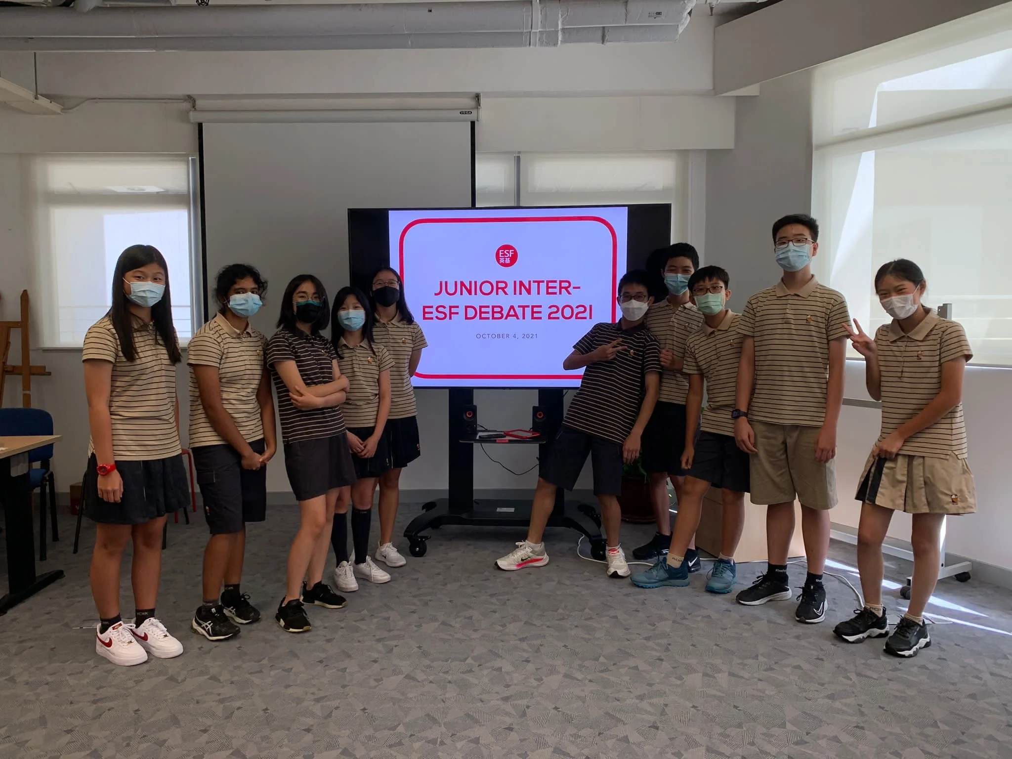 RCHK debaters dominate inter-ESF competition in a shocking landslide victory 