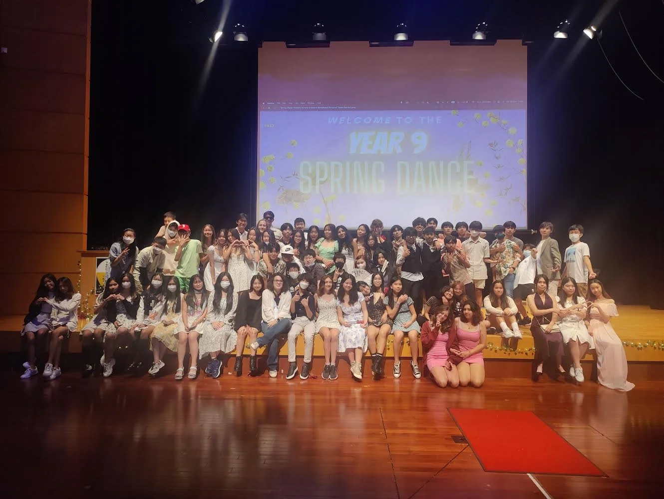 Making the Year 9 Spring Dance a success: sunflower seeds and smart planning. 