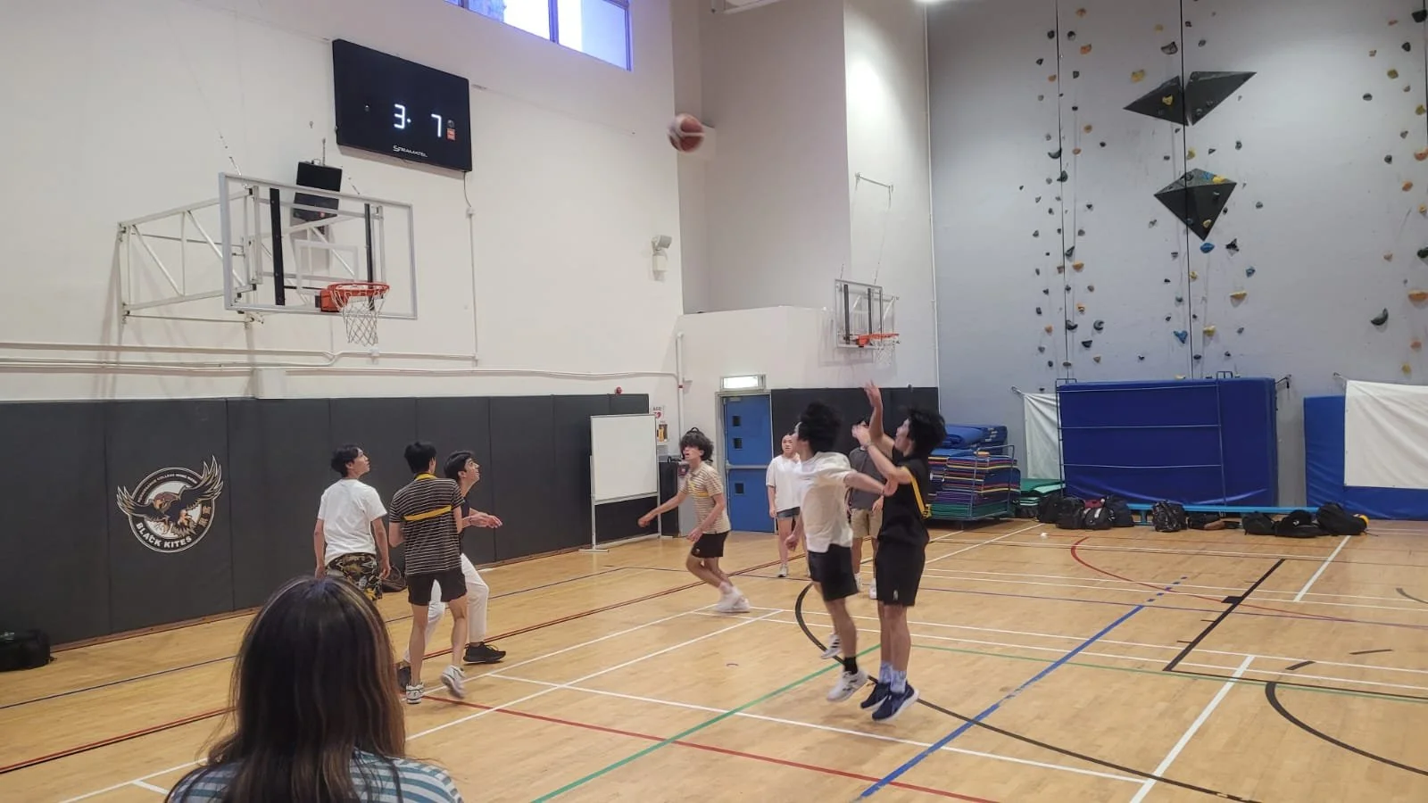Hard-fought battles in House Basketball