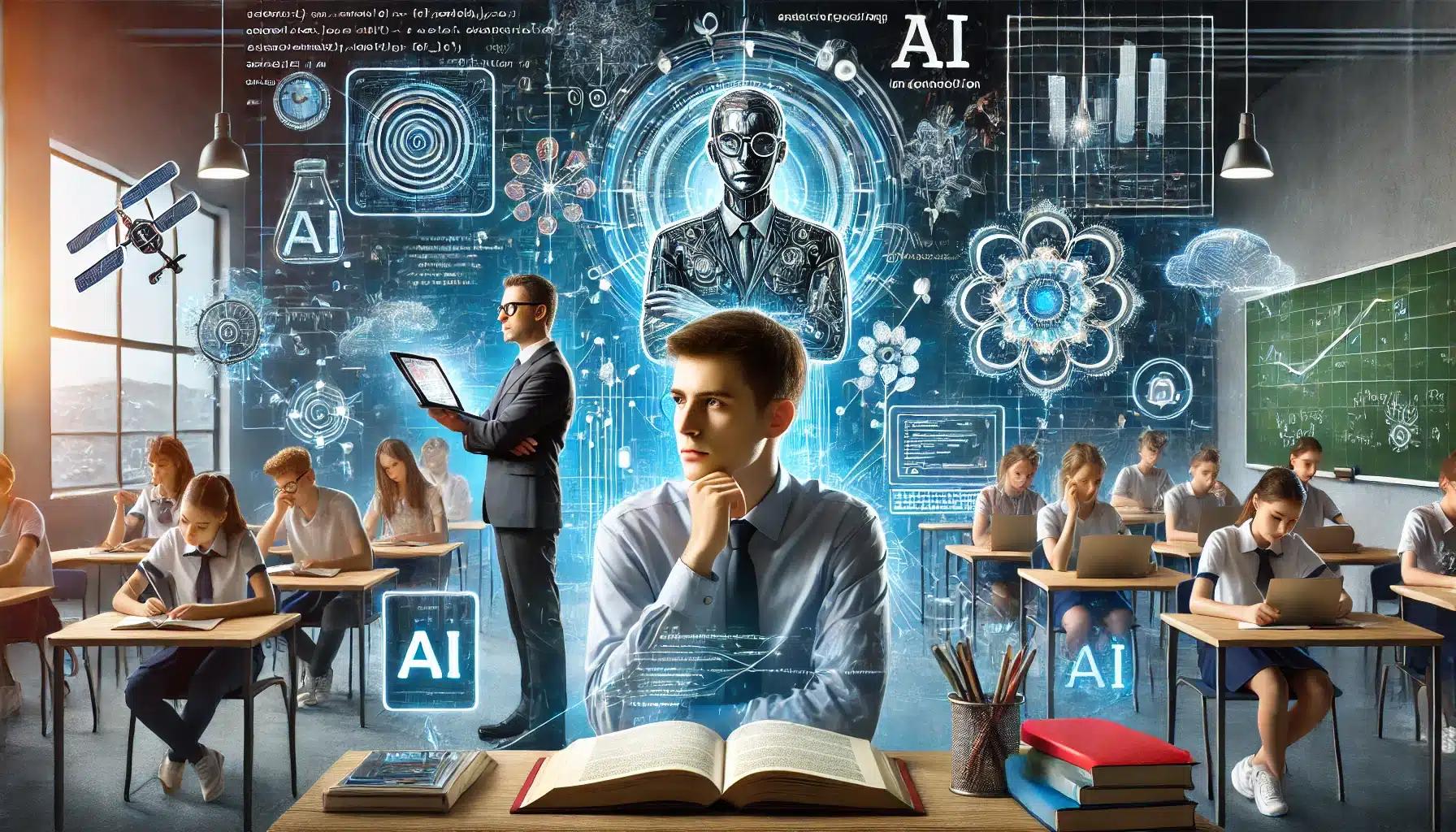 Educational use of AI helps both sides: Students and educators.