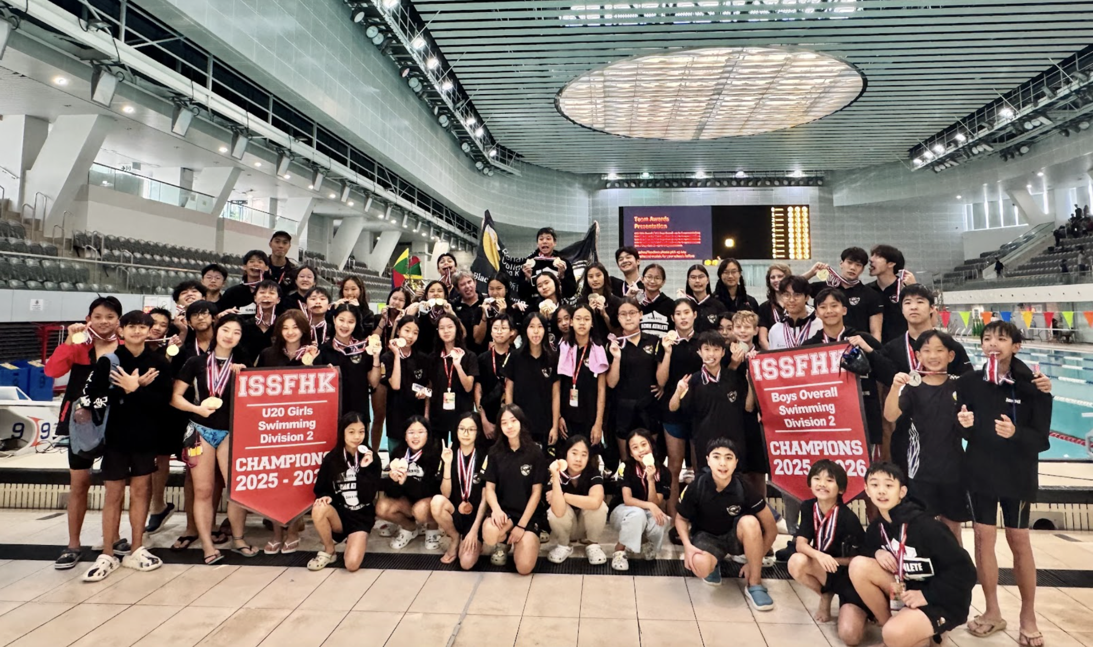 A Black Kite's Fairy Tale - RCHK Boys Swimming Makes History at the 2025 ISSFHK Championships