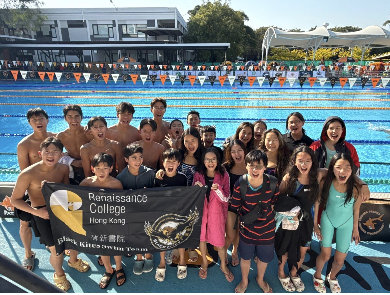 Black Kites swimming season wraps with success at CIS invitational and farewell to our Year 13 swimmers