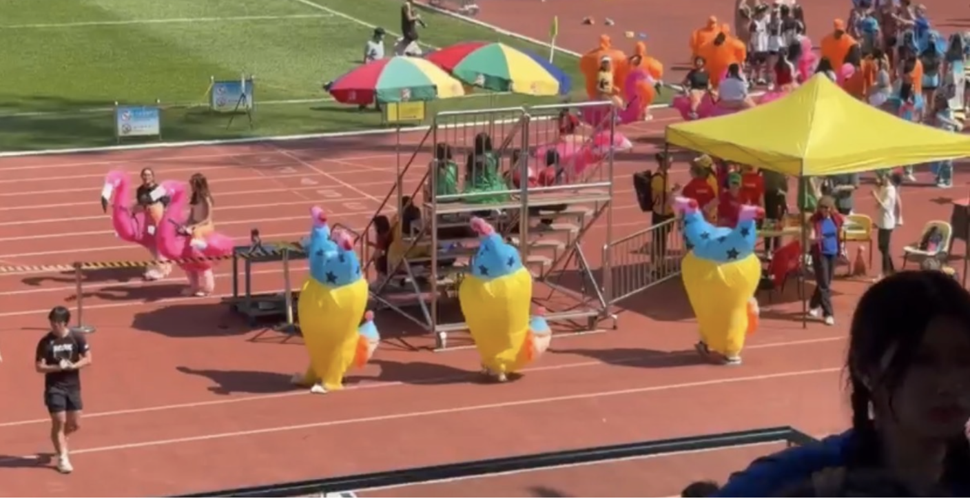 A TANGible aura at Athletics Carnival