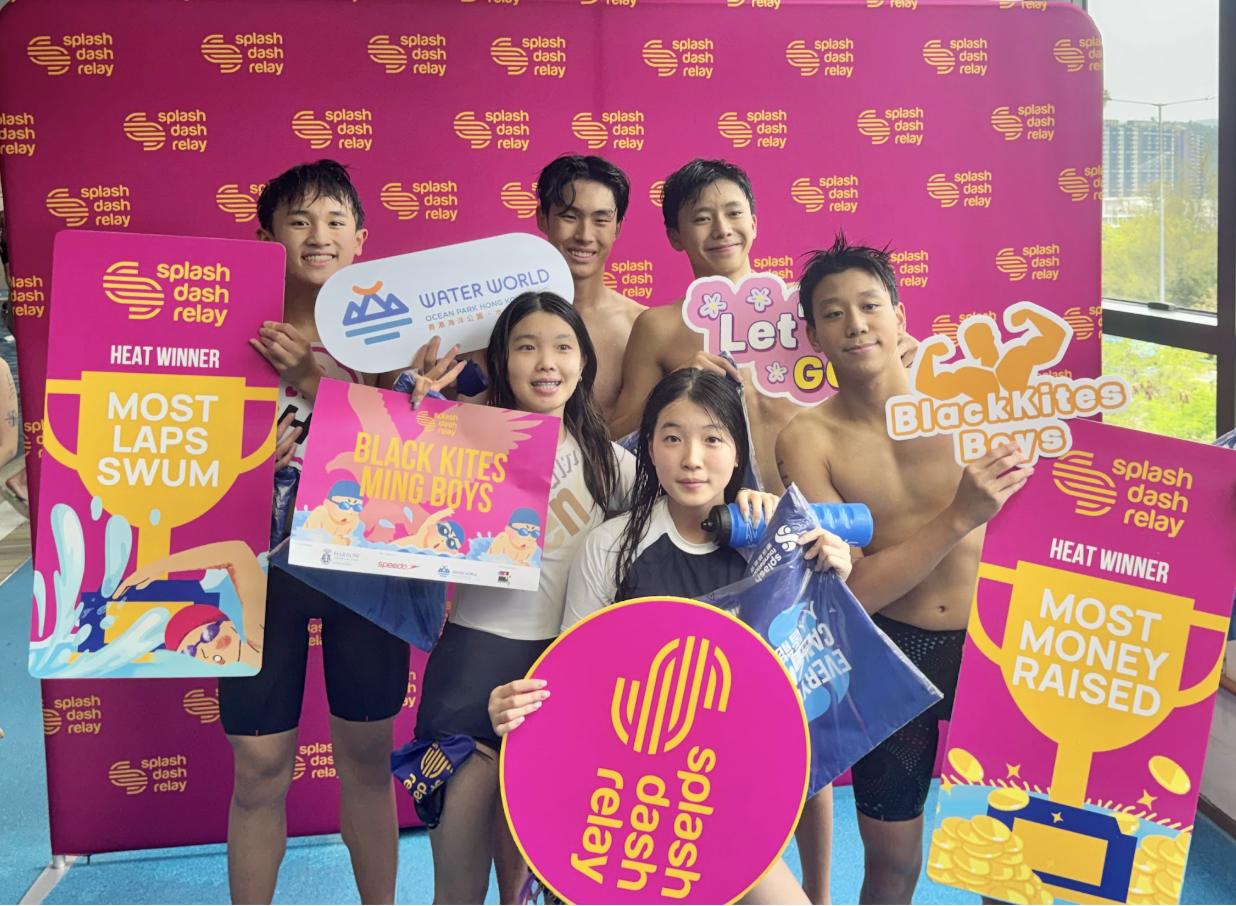 From first strokes to 101 laps : A relay that changed lives
