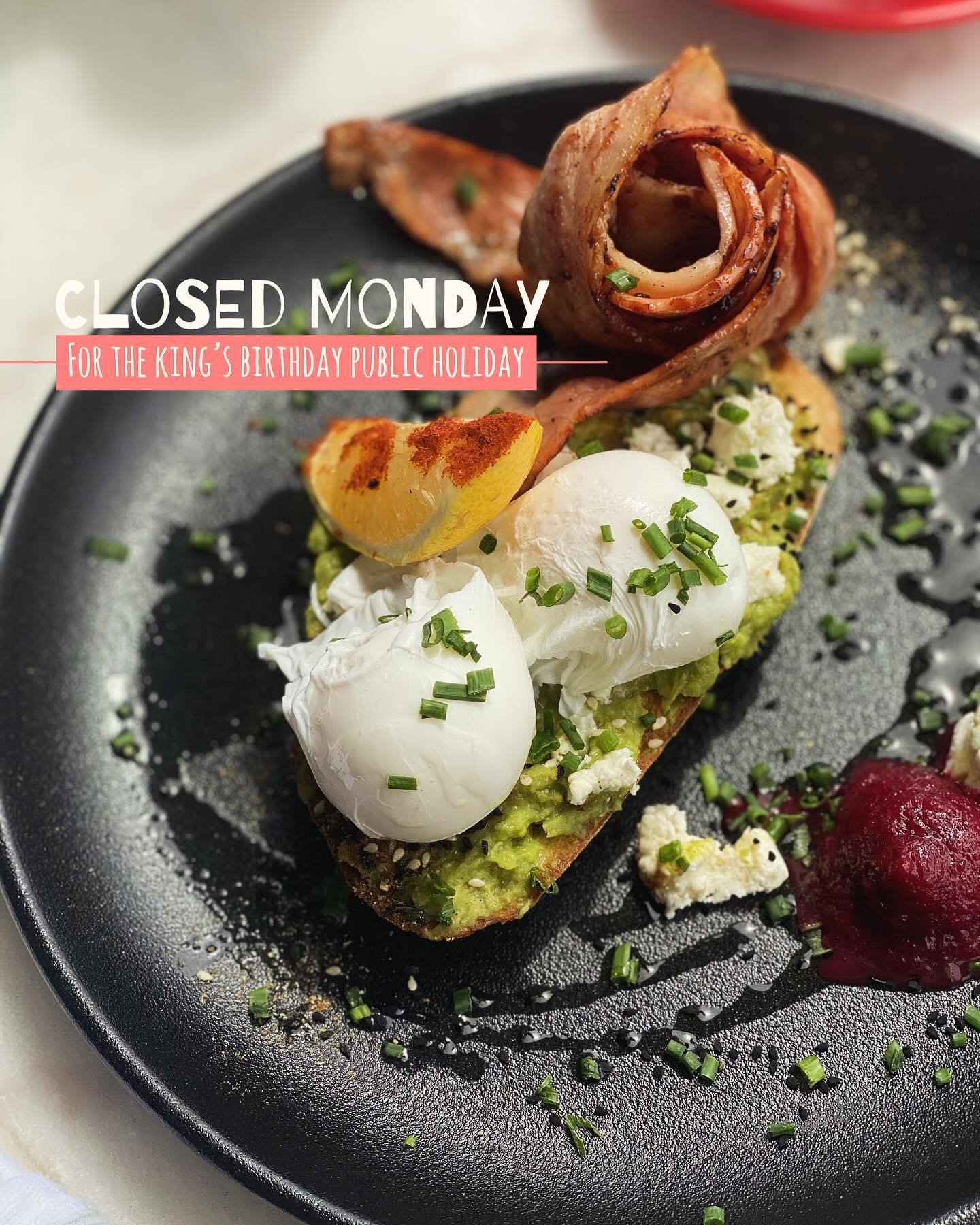 BayLeaf will be closed for King&rsquo;s birthday public holiday.  See you all Tuesday @bayleaffoodstore