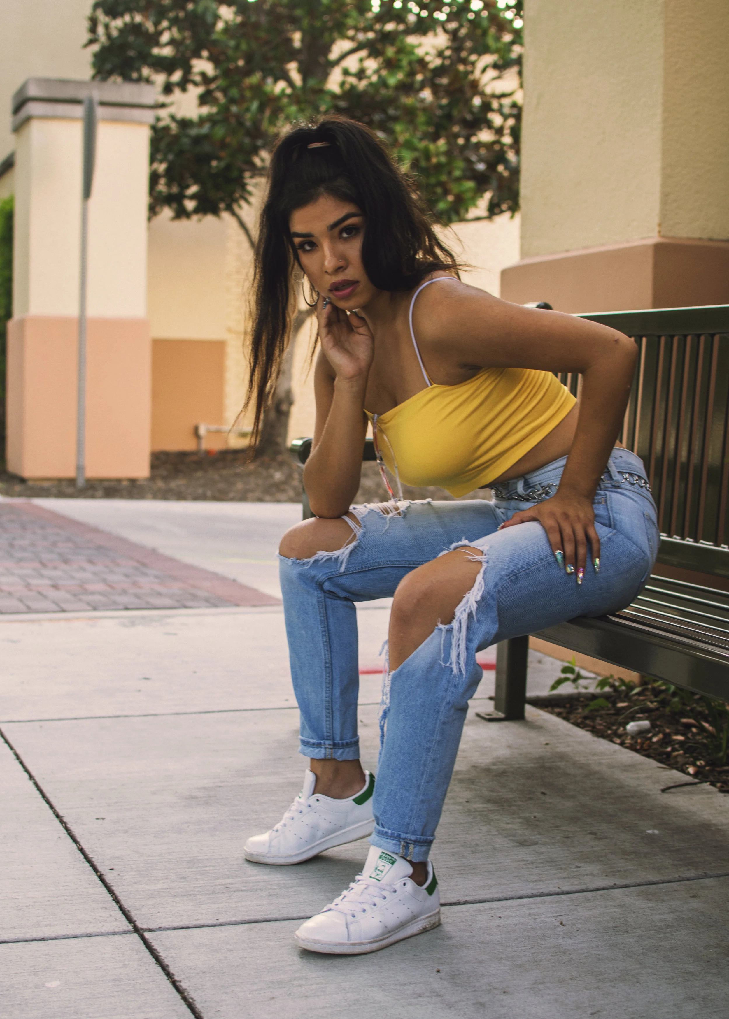vogue pose on the bench.jpg