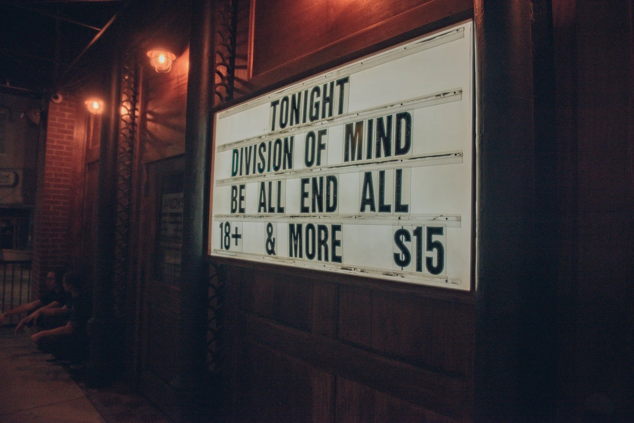 Division of Mind / Be All End All in Denton 5/27