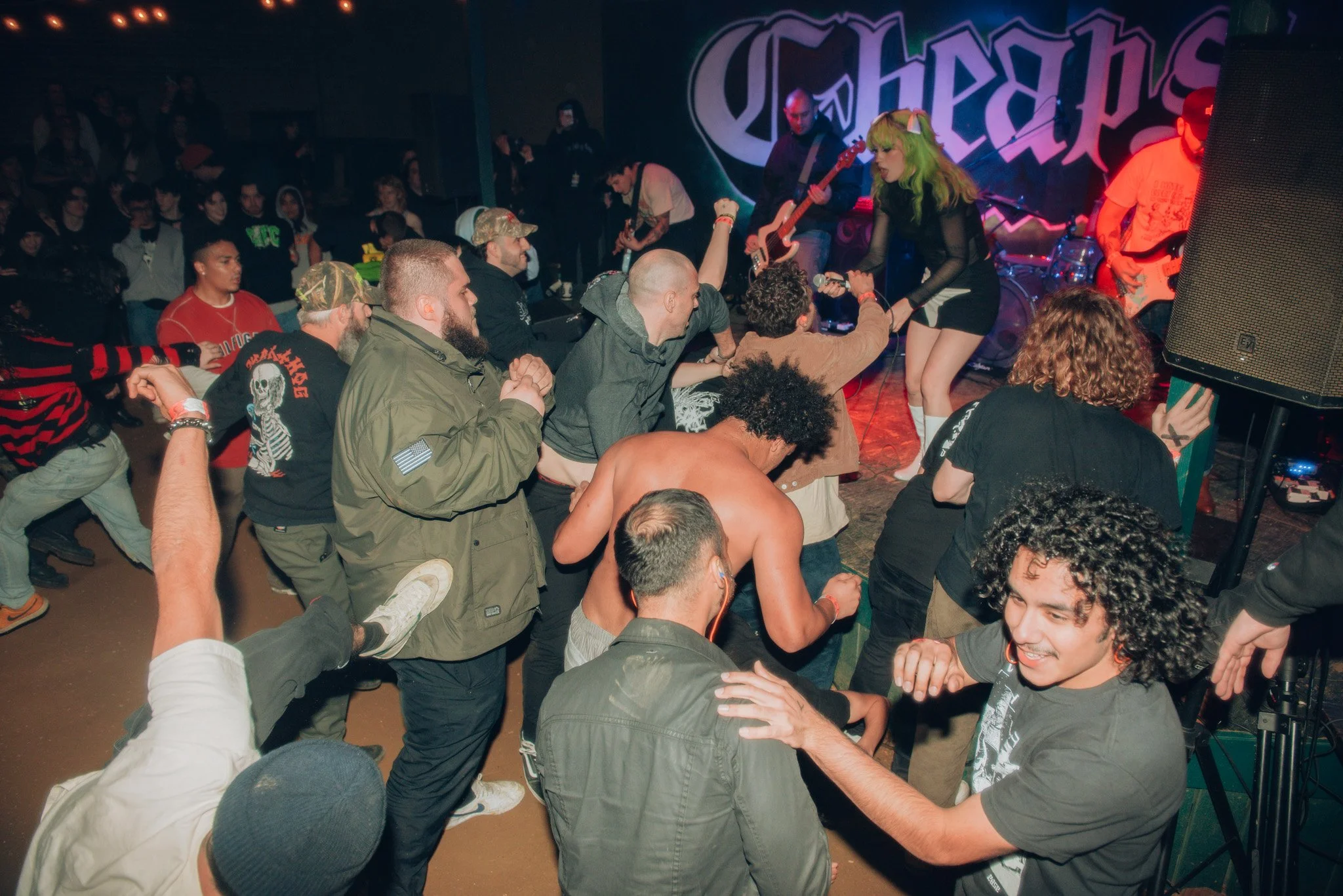 "Scowl is a DFW band, lowkey"