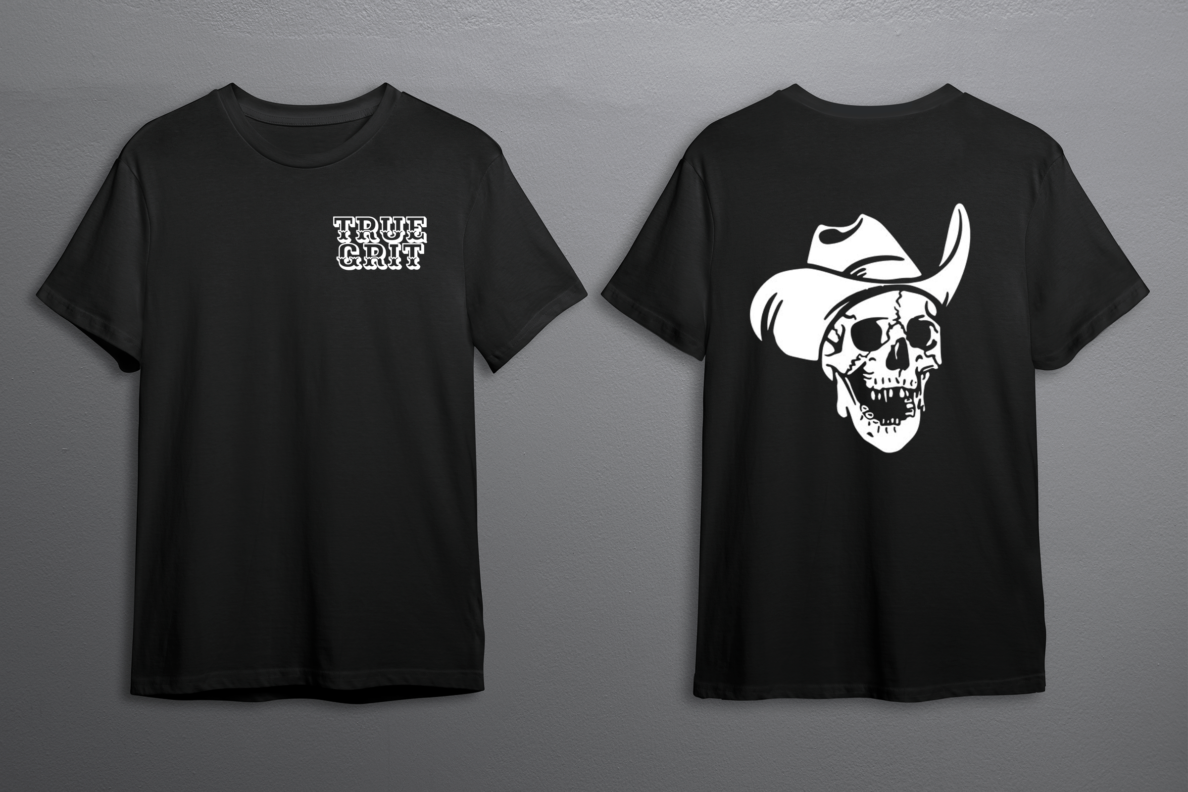 True Grit Skull T-Shirt