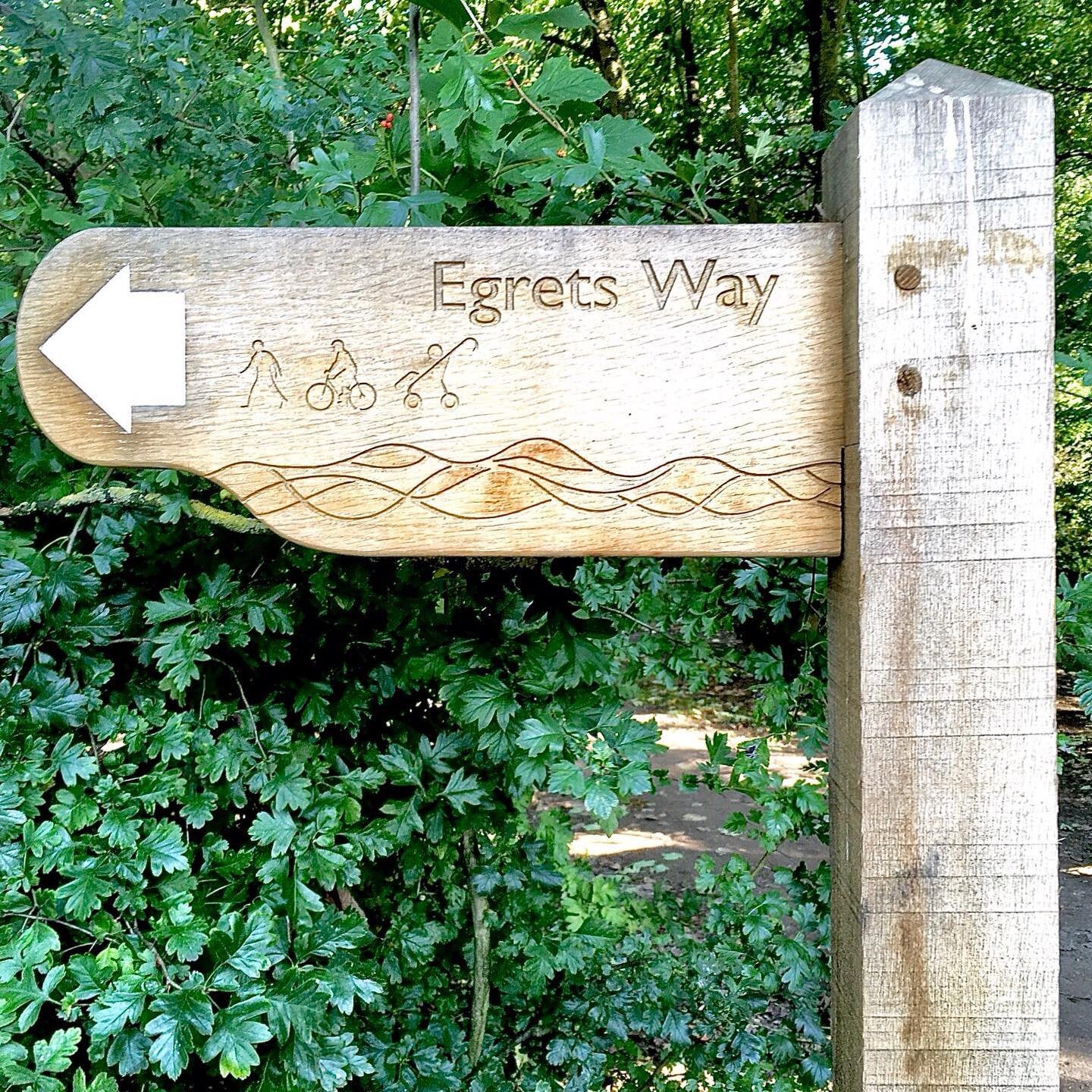 The new Railway Land Nature Reserve section of the Egrets Way opened in spring 2020. The route starts beside the Linklater Pavilion in Lewes. #egretswayart #egretsway #sussexcycling #sustrans #southdownsway #southdownsnationalpark #railwaylandnaturer