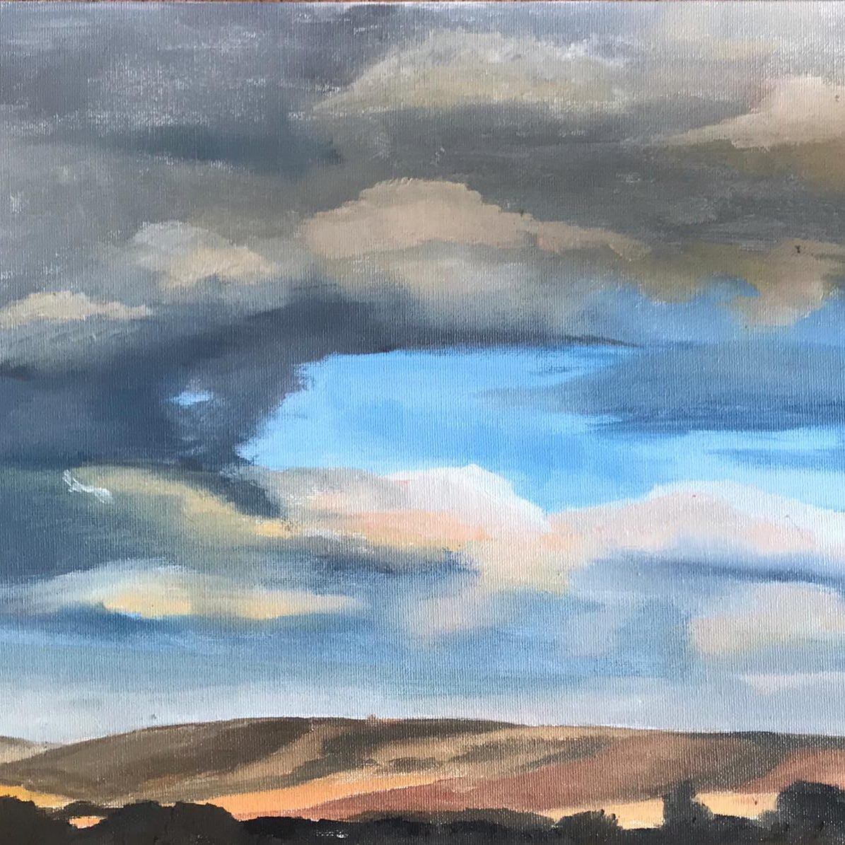 Wonderful landscape paintings of the Ouse valley by Anna Macleod.  On show at St Nicholas Church venue 30 along with the work of many Iford and Swanborough artists. #artwavefestival #annamacleodart #egretswayart #landscapepainting #southdowns #egrets