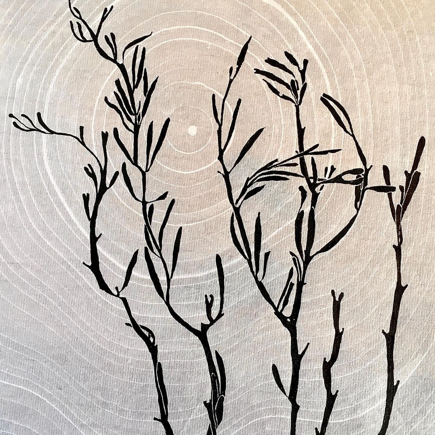 The wonderful Suminagashi artworks of Helen Smythe inspired by Ouse valley plants and seaweed.  Exhibiting with Simeon Smythe and Brenda Coyne at Kent&rsquo;s Field Southease -  accessible from the Egrets Way and South Downs Way. 
#helensmytheart  #e