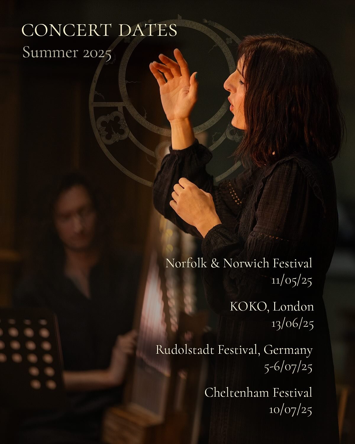 Spring &amp; Summer concert news 🌿 

Long days and longer drones coming&hellip; 
Alongside our headline show at @kokocamden in London on June 13th, we are delighted to announce we will be playing our first international festival at Rudolstadt, Germa