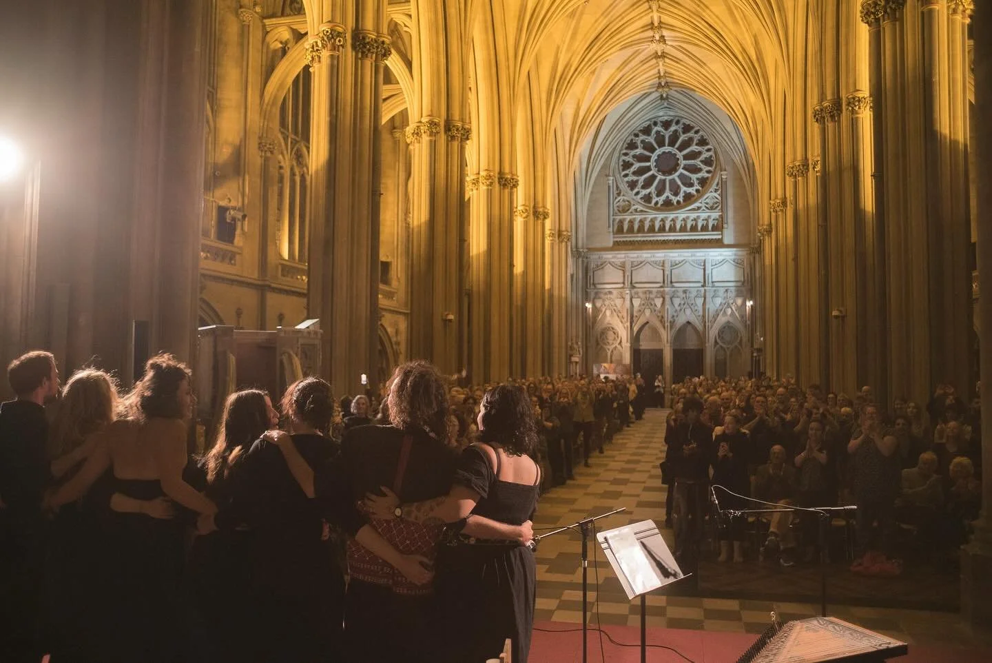 Manchester, Leeds, Bristol - we thank you so much for gathering with us for our first UK tour! 
You sold out Bristol Cathedral?!! We are filled with gratitude to be able to sing within these walls, our quest to uncover and celebrate this music contin