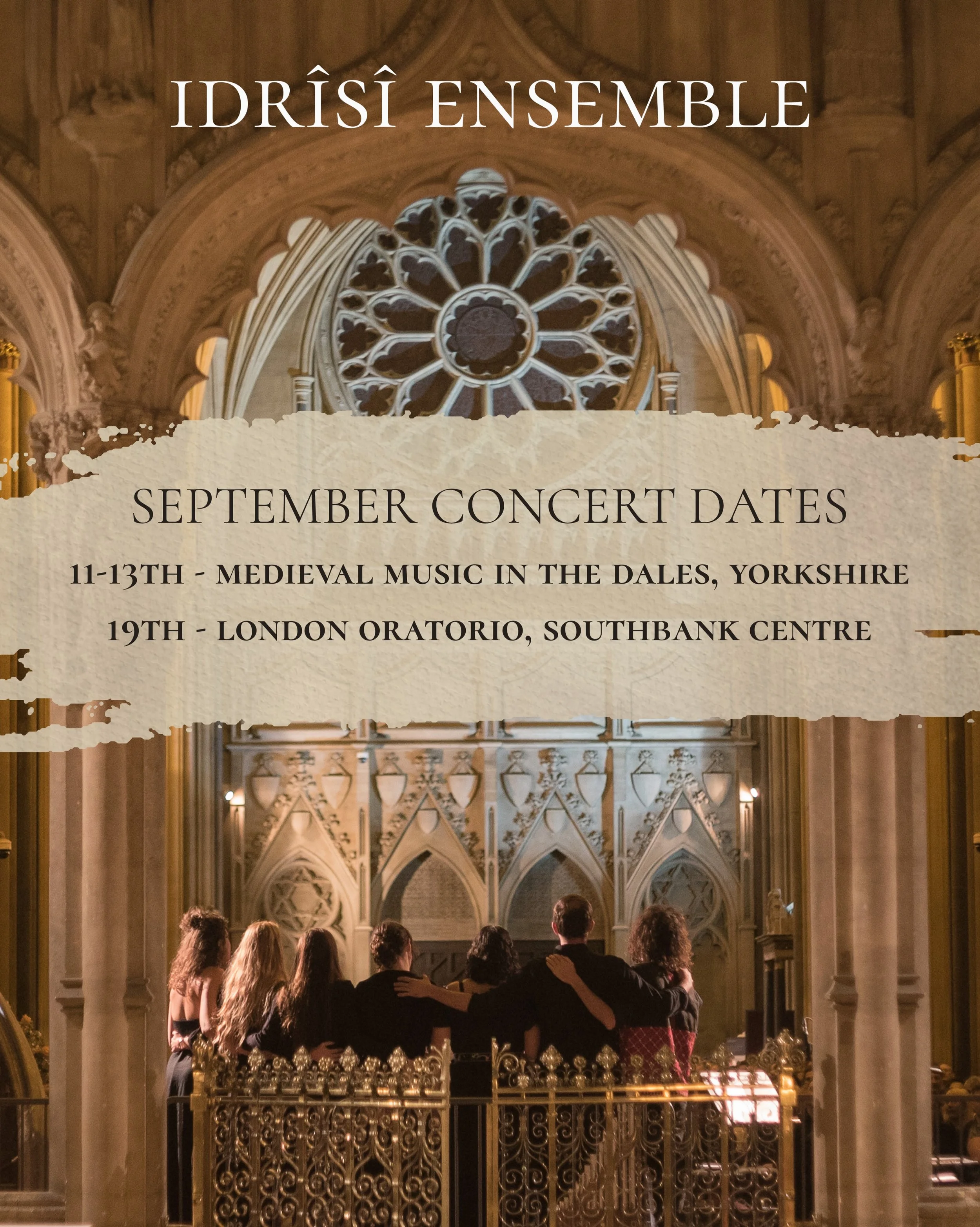 From the Dales to the Southbank this September 🤍

We&rsquo;re heading to @medievalmusicinthedales for a weekend exploring this year&rsquo;s festival theme: decolonising medieval music. @thomasfournil will give a lecture and an Old Roman chant worksh