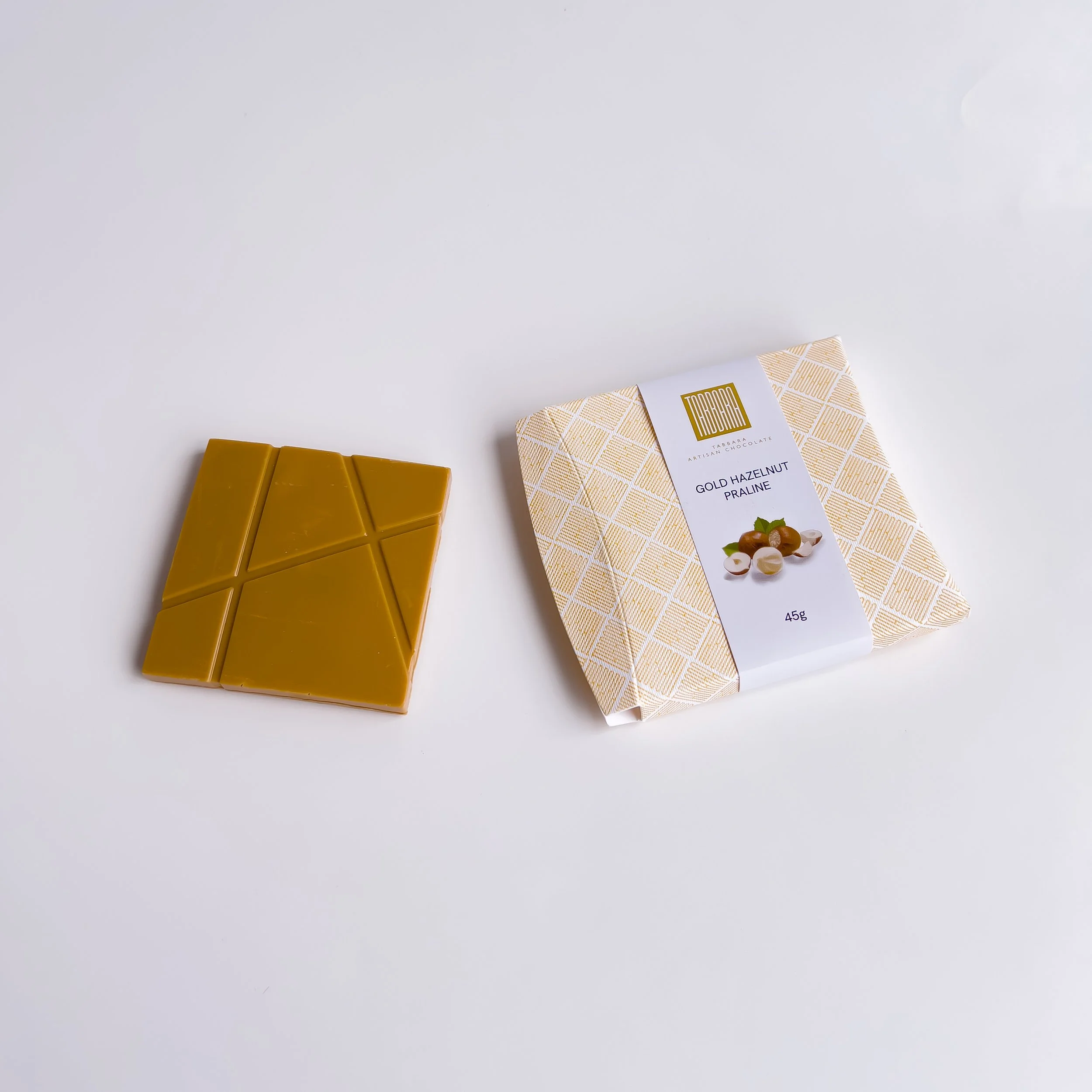 Gold Hazelnut Praline Bar