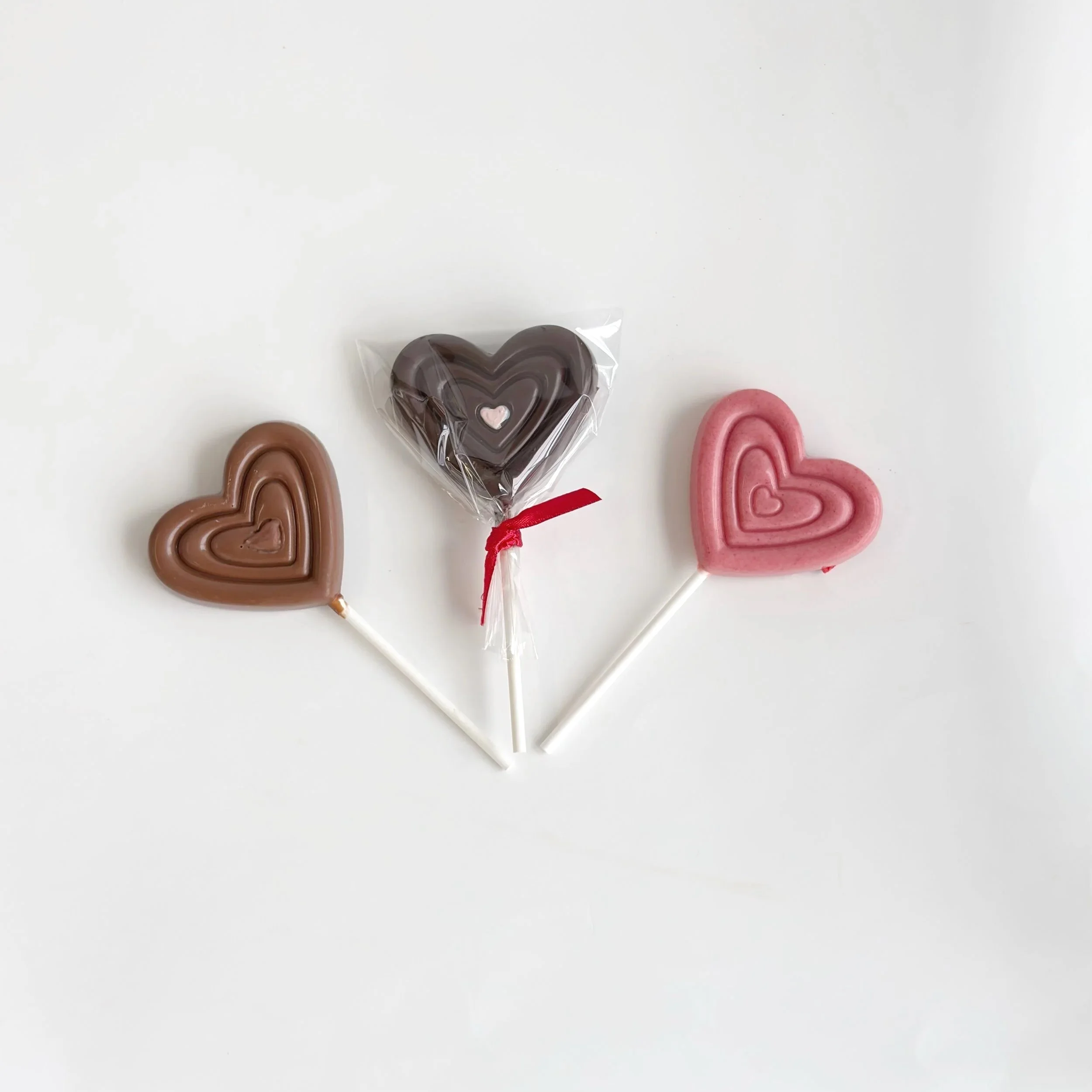 Heart Chocolate Lollipop