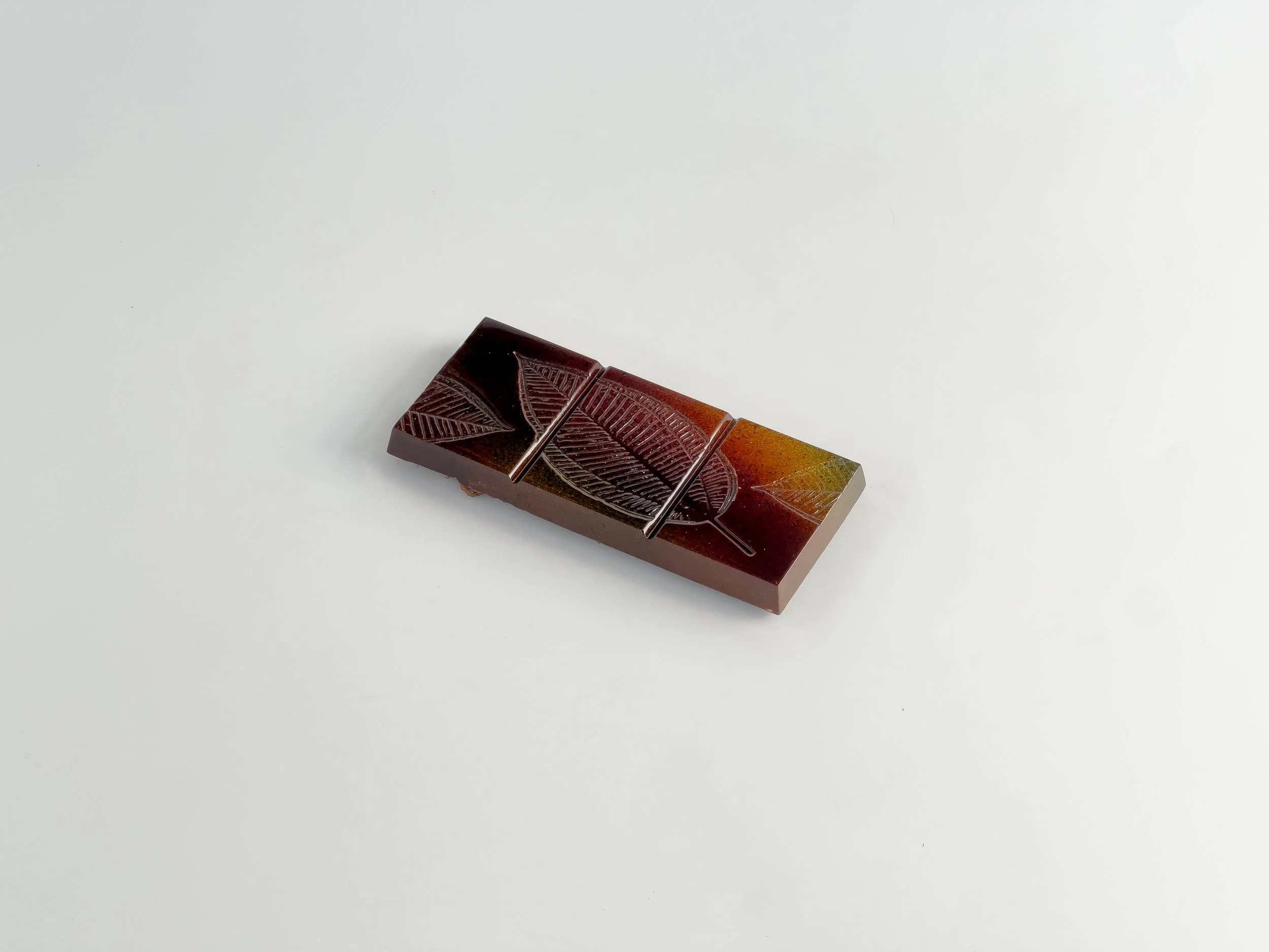 Fall Leaf Chocolate Bar