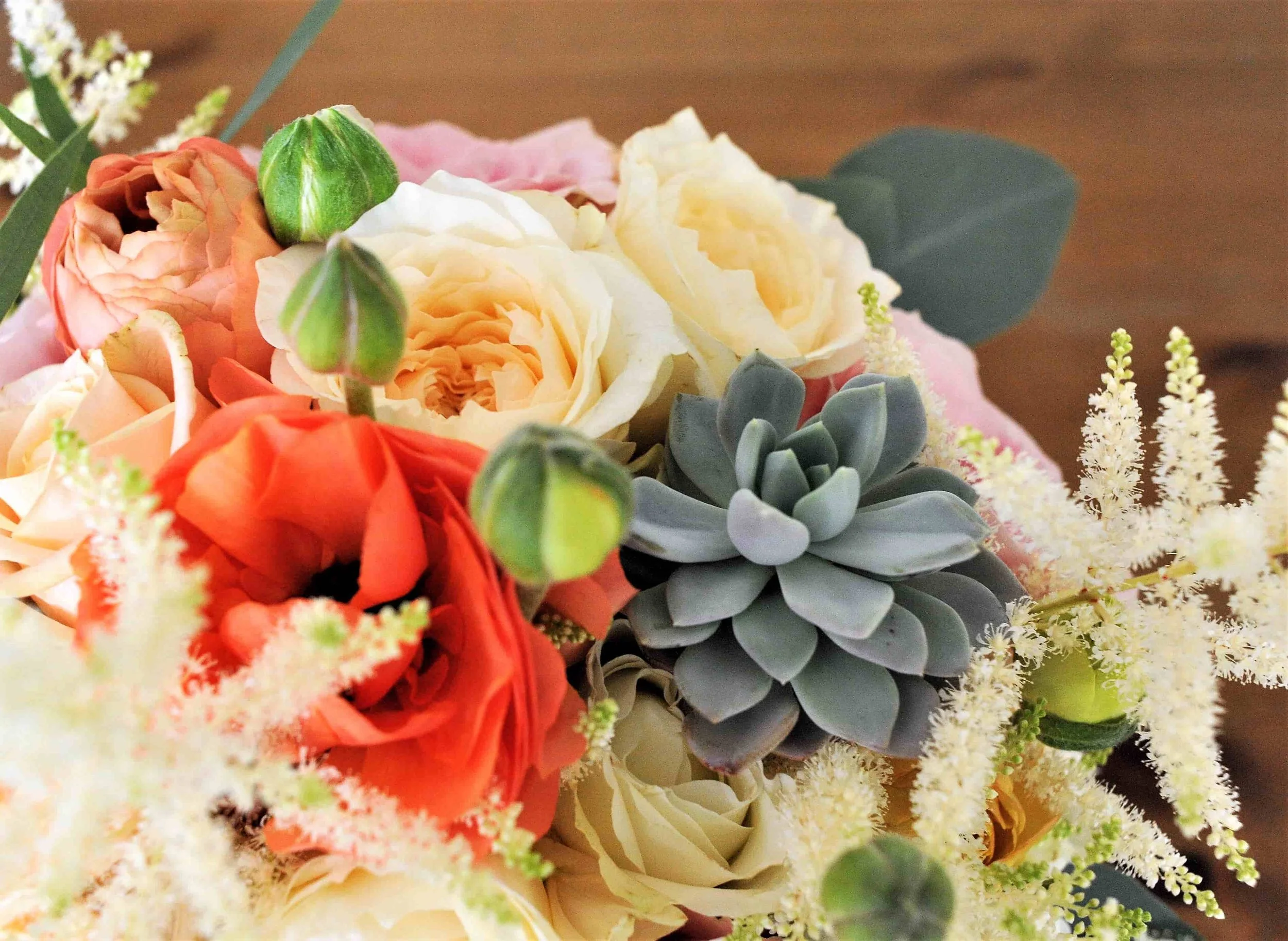 Bridal bouquet close up flower details.JPG
