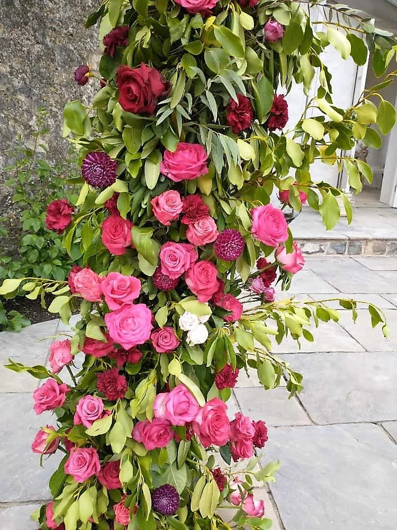 Floral details at Gileston Manor wedding.jpg