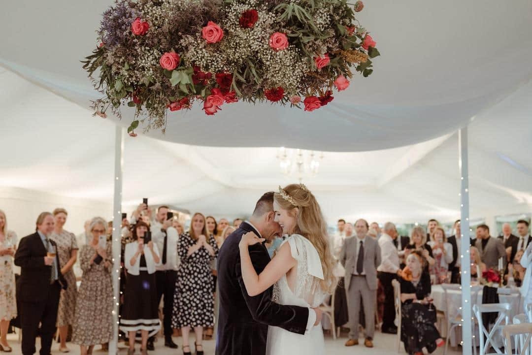 First dance at Gileston Manor Wedding.jpg