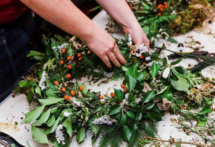Cardiff Christmas Wreath Classes 2022