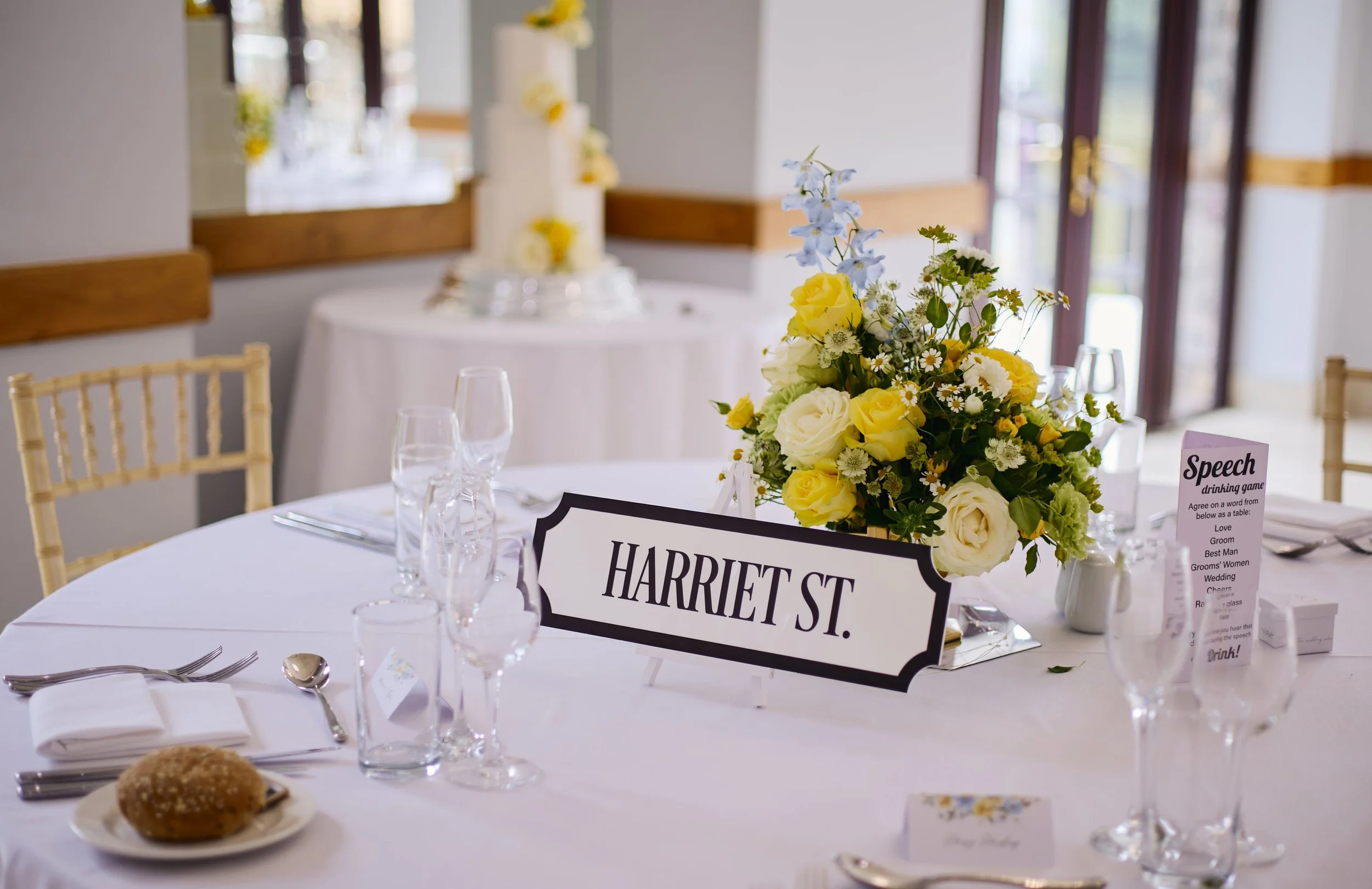 Table centrepiece flowers for LGBTQ+ wedding.jpg