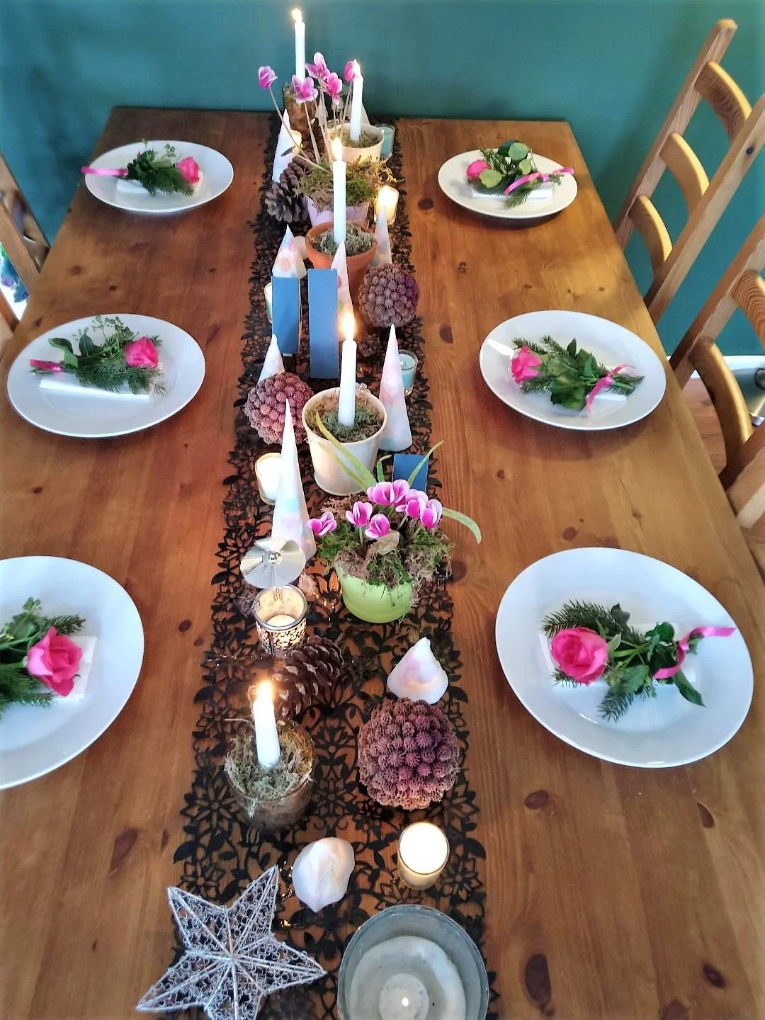 Christmas table ideas — Petal Power