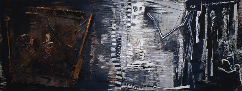 Reflections II 1984-6, 172 x 457 cm