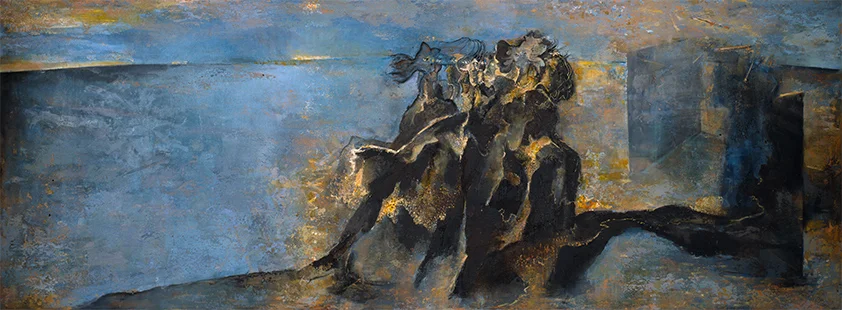 Reverie I 1989-90, 183 x 307 cm (The Royal West Of England Academy)