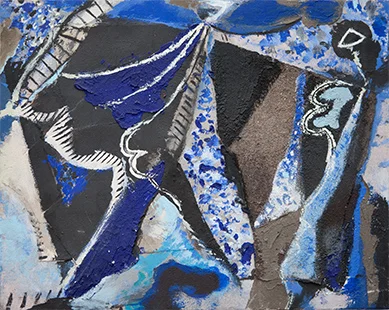Man and Woman 1987-9, 32 x 40 cm