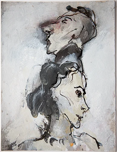 Blind Date Couple 2001-6, 25 x 19 cm