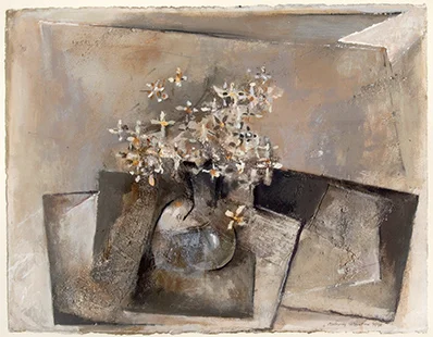Bowl of Flowers 1991-93, 50 x 60 cm