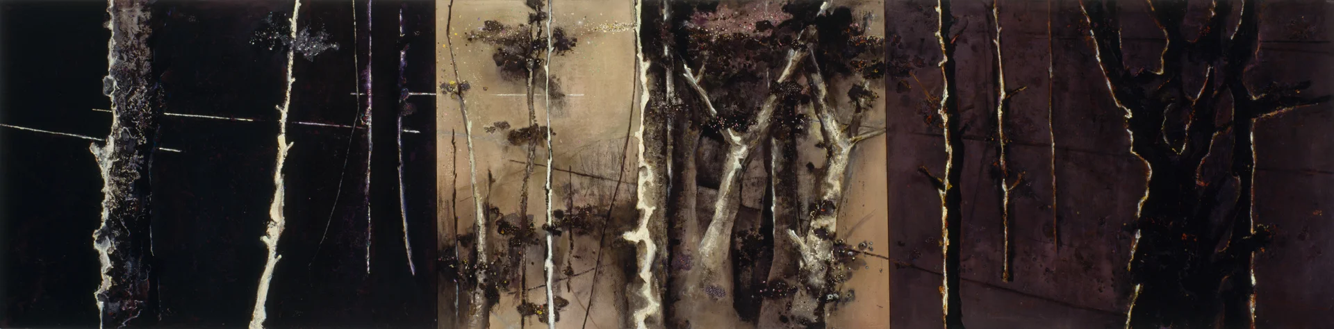 Lyminge Forest III 1983-1999,168 x 685 cm