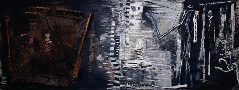 Reflections II 1984-6,172 x 457 cm