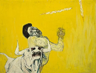 Bullfight 1956-7, 122 x 153 cm, oil on canvas
