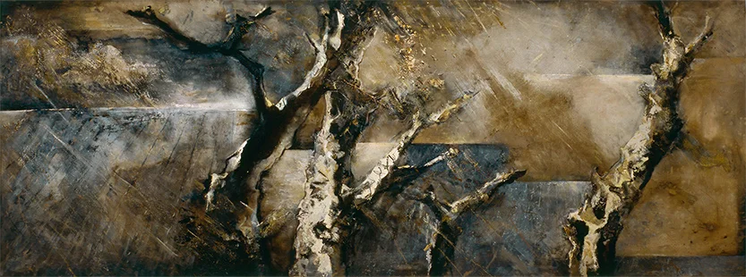 December Wind And Rain 1983-2011, 173 x 457 cm