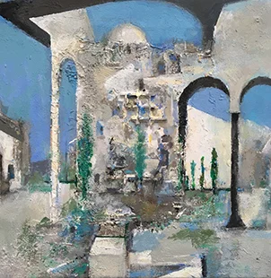 View Through II 2004-18, 35 x 35 cm
