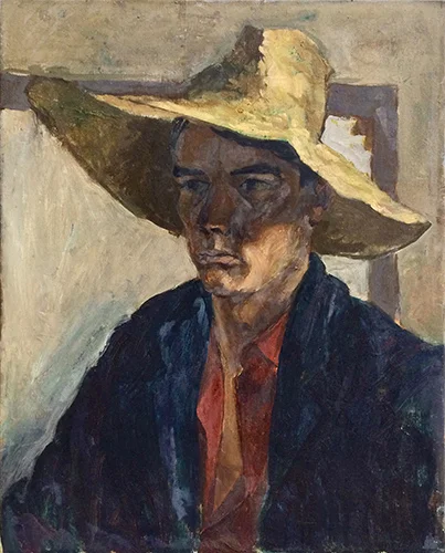 Self Portrait 1950, 51 x 41 cm