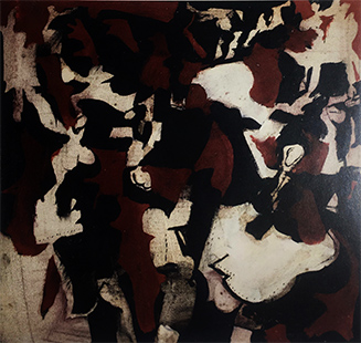 Dancer I 1963, 41 x 41 cm