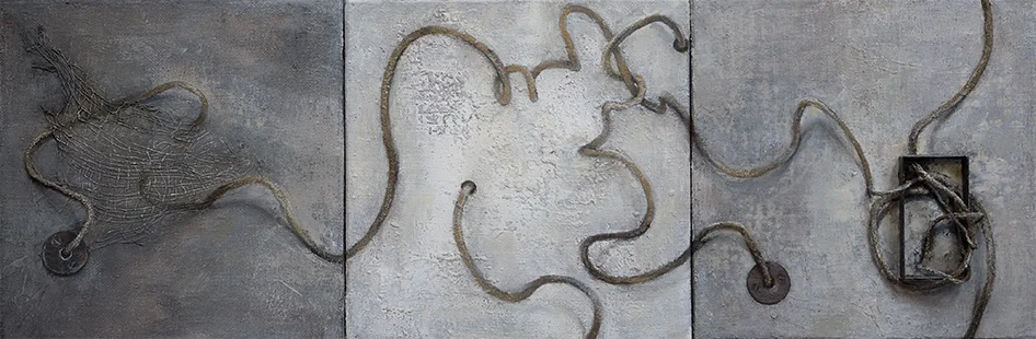 Re-appearance III 1998-9, 41 x 123 cm