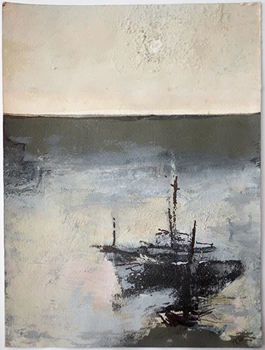 Sundown At Sea 2012-16, 24.5 x 18 cm