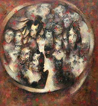 This Mirror’s Memory 2007-20, 138 x 139cm