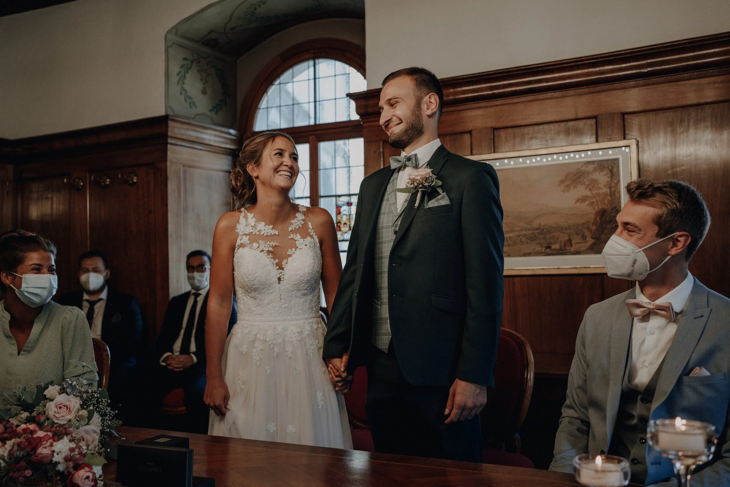 Part 1: Lea &amp; Emin - Civil Wedding at Stadthaus St.Gallen 