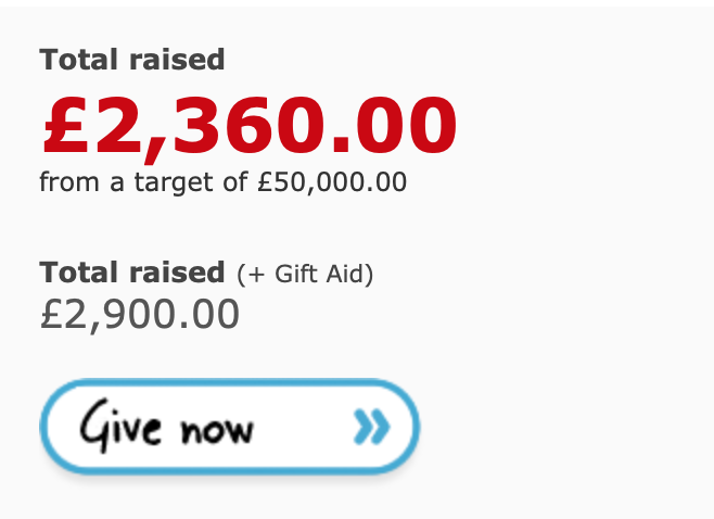 Fundraising Update - 12th December 2018
