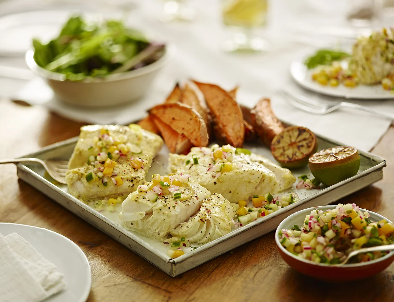 Fish Cod dish Photographer Andy Parkington