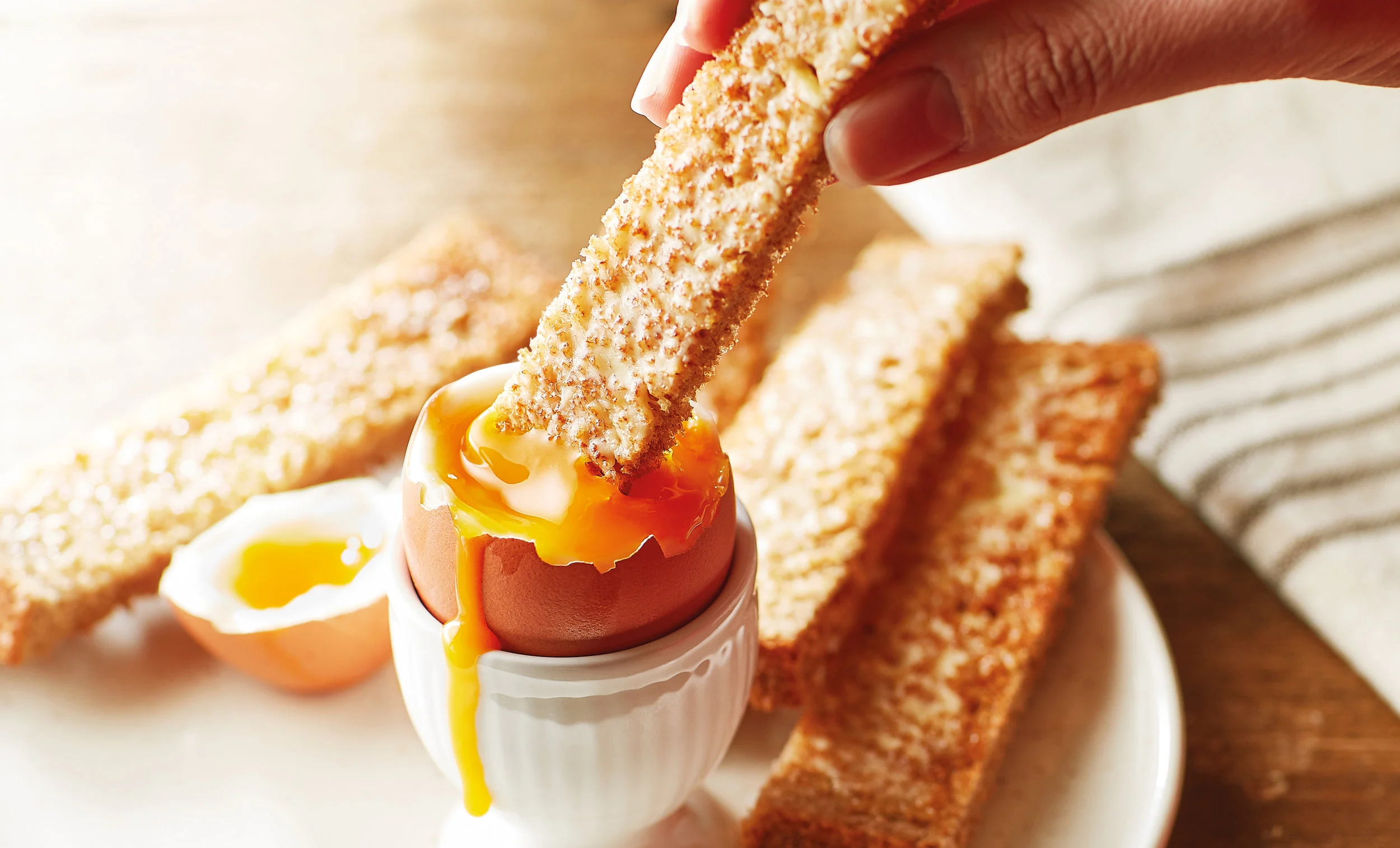 Boiled Egg Dipped tesco Photographer Andy Parkington